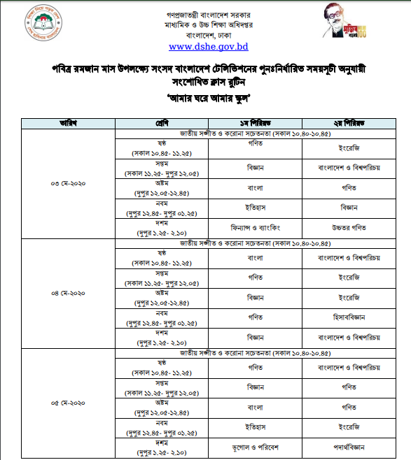 amar ghore amar school