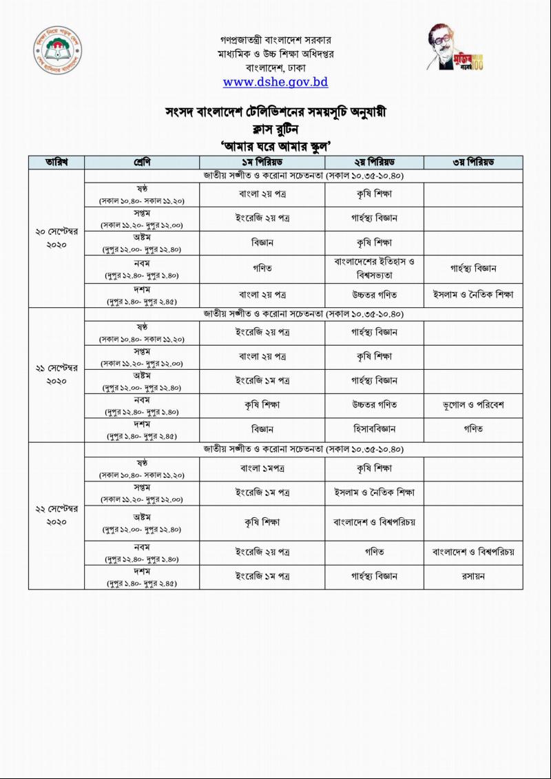 Amar Ghore amar school  