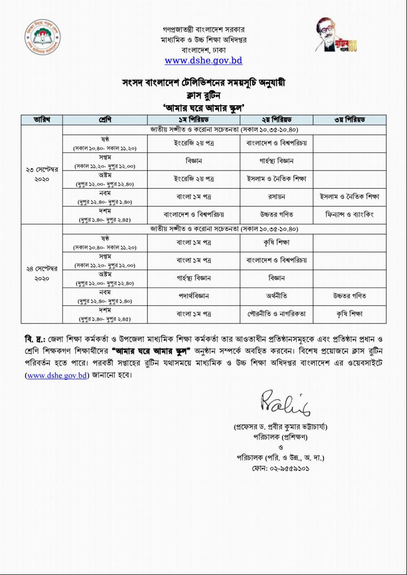 Amar Ghore amar school  