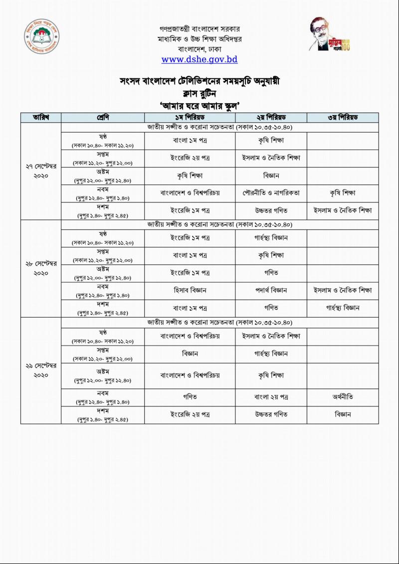 Amar Ghore amar school  