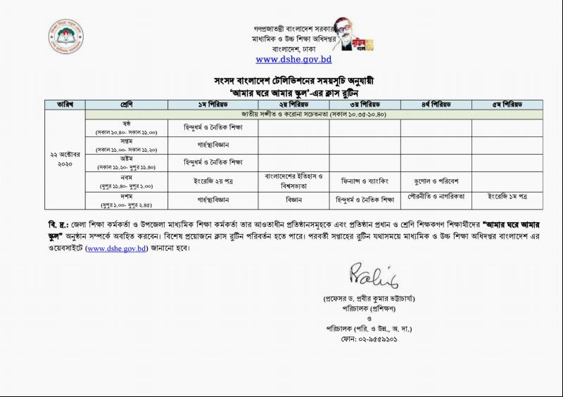 Amar Ghore amar school  