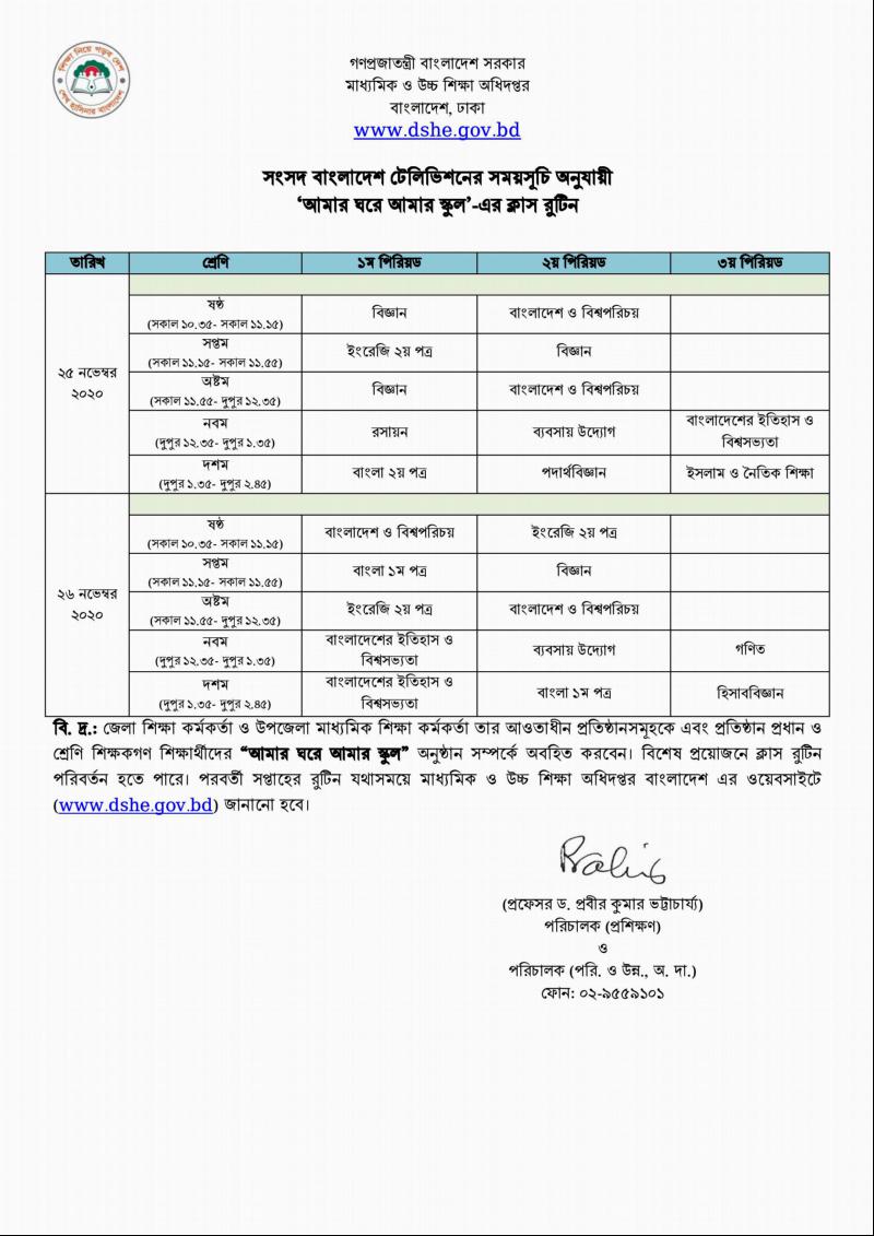 Amar Ghore amar school  